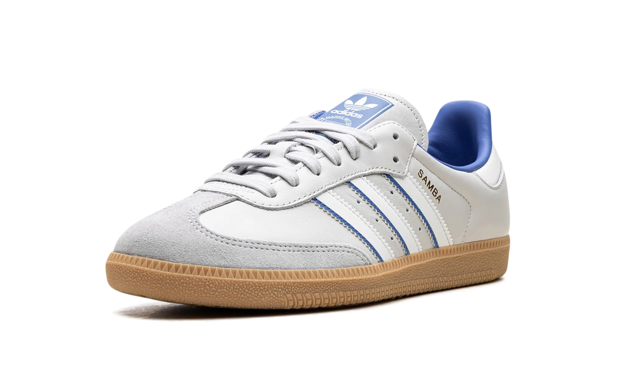 Samba OG "Grey One Blue" Street Motion Stripe Mood