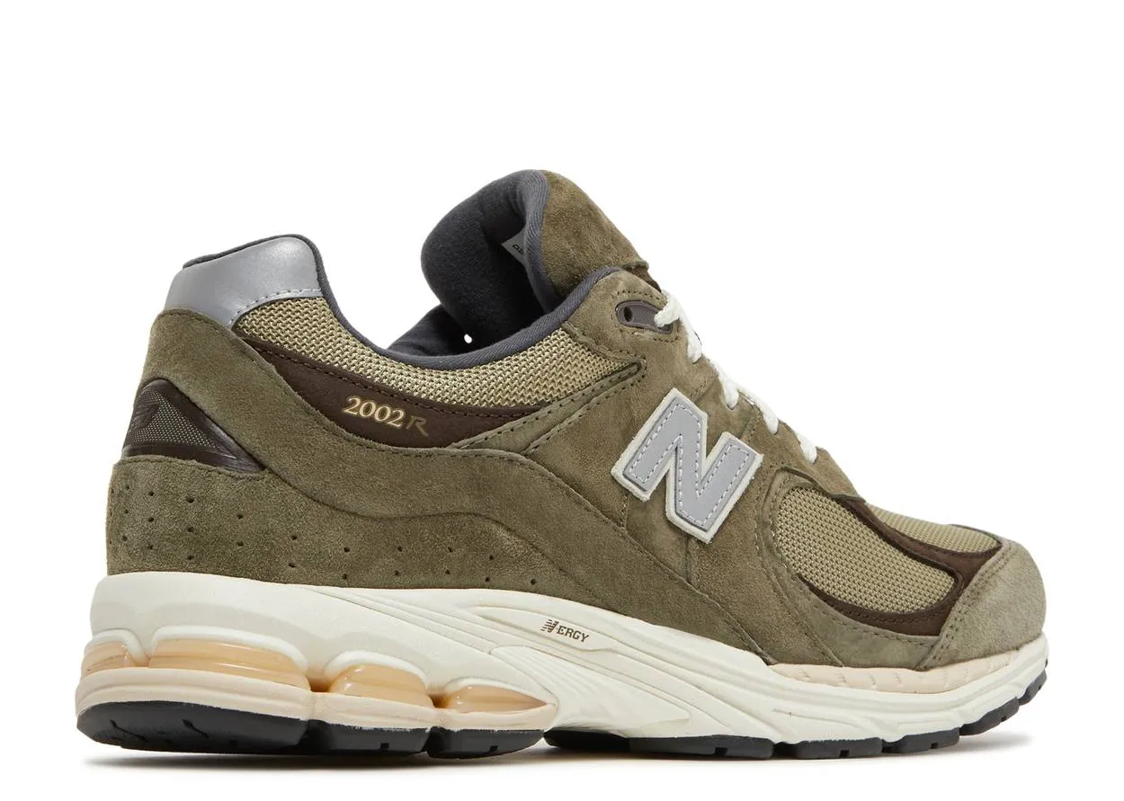 New Balance 2002R Olive Brown Fall Outfit Timeless Comfort