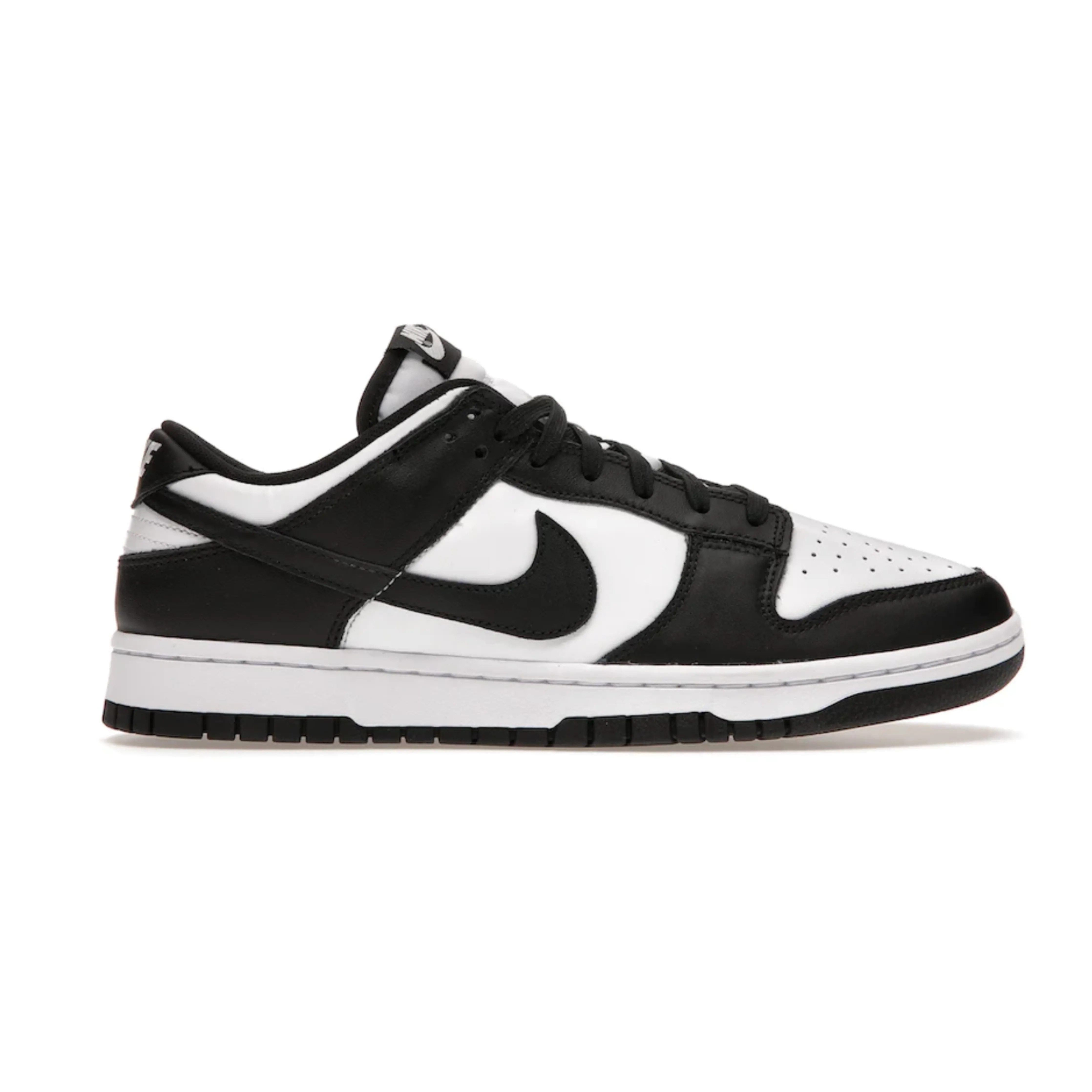 NIKE DUNK LOW BLACK WHITE (GS) (2021) Smooth Design