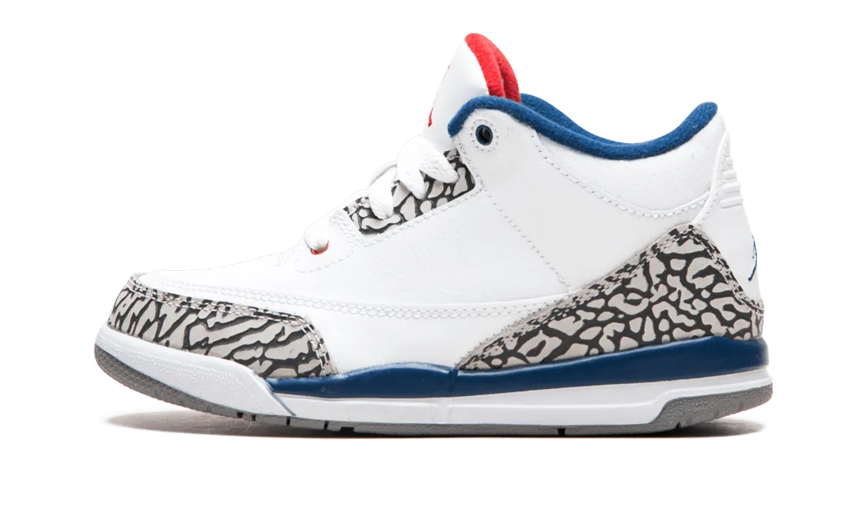 Running Inspired City Proof Jordan 3 Retro PS "True Blue"
