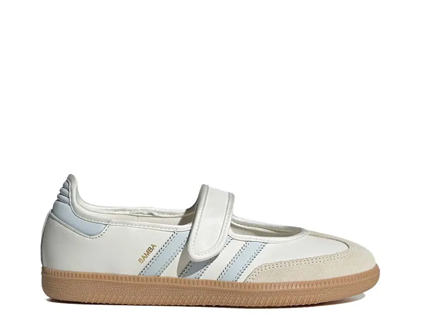 Adidas Samba Jane "Cloud White" Wave Step Smooth Texture