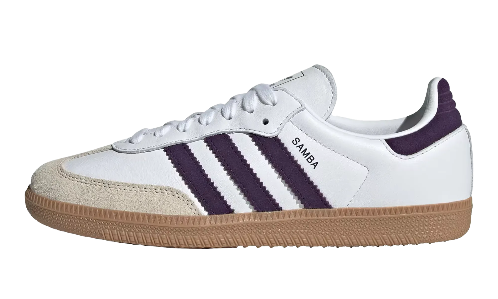 Fast Comfort Drive Ready SAMBA OG WMNS "White Alumina Aurora Plum"