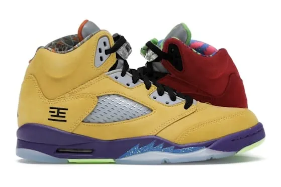 Jordan 5 Retro Grippy Outsole Low Heel