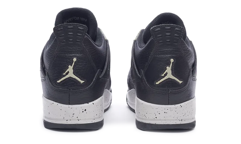 Soft Lining nike Air Jordan 4 Retro BG 'Oreo'??GS) 2015