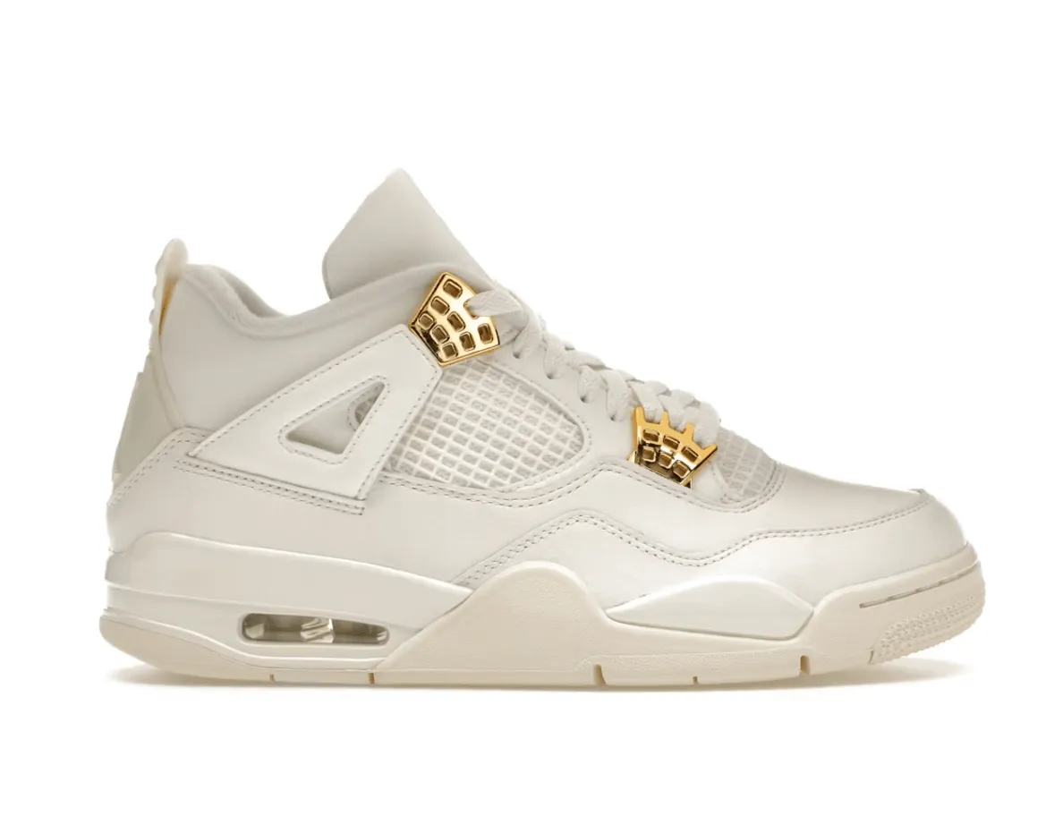 Jordan 4 Retro Metallic Gold (Women's) Timeless Form