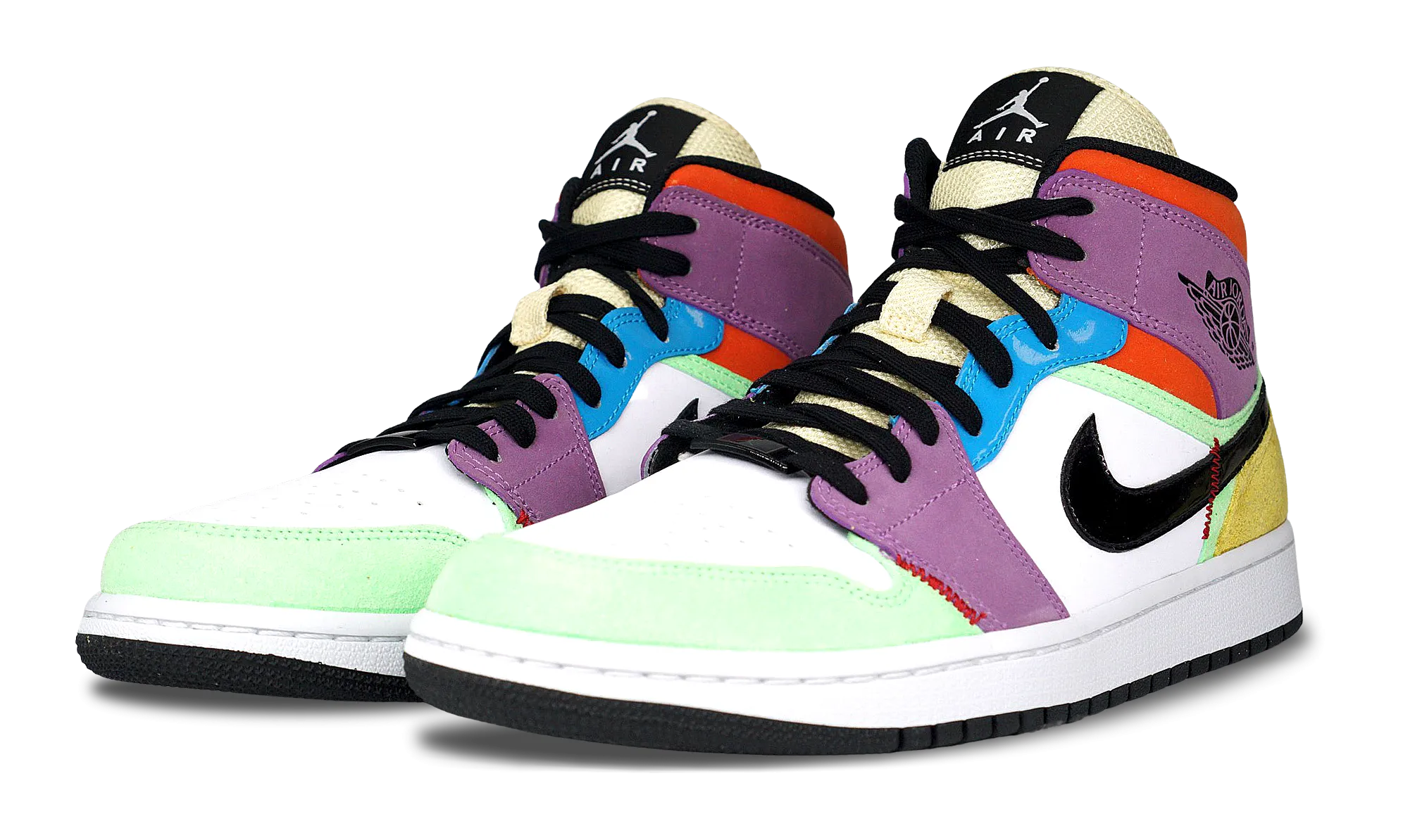 Nike Jordan 1 Mid SE Multi-Color (CW1140-100) Women's Size 9-12 Shoes Guide Step