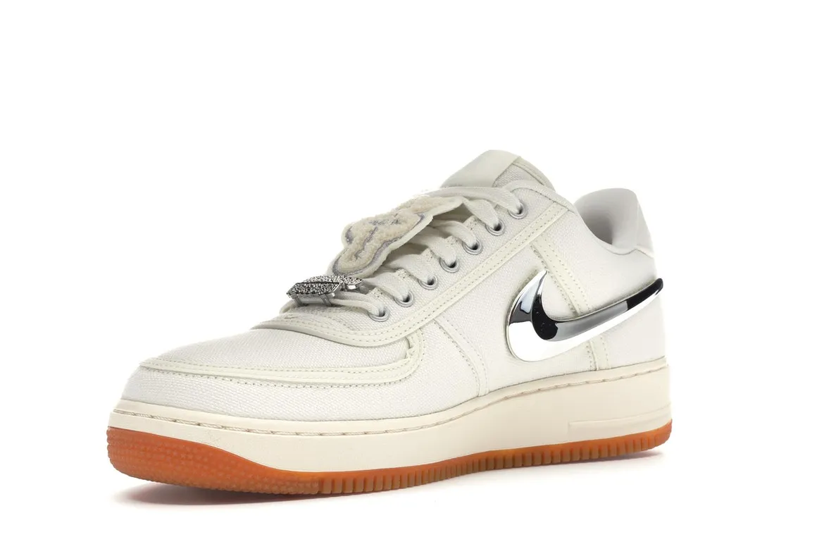 Stable Form Morning Walk Nike Air Force 1 Low Travis Scott Sail