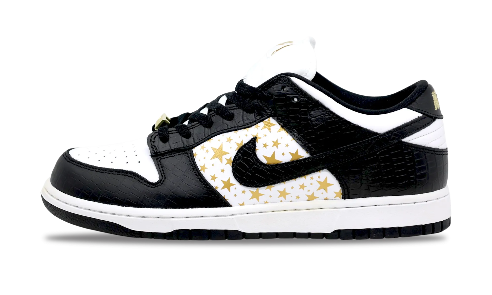 Nike SB Dunk Low x Supreme Stars Black (DH3228-102) Men's Size 10.5 Group Pace