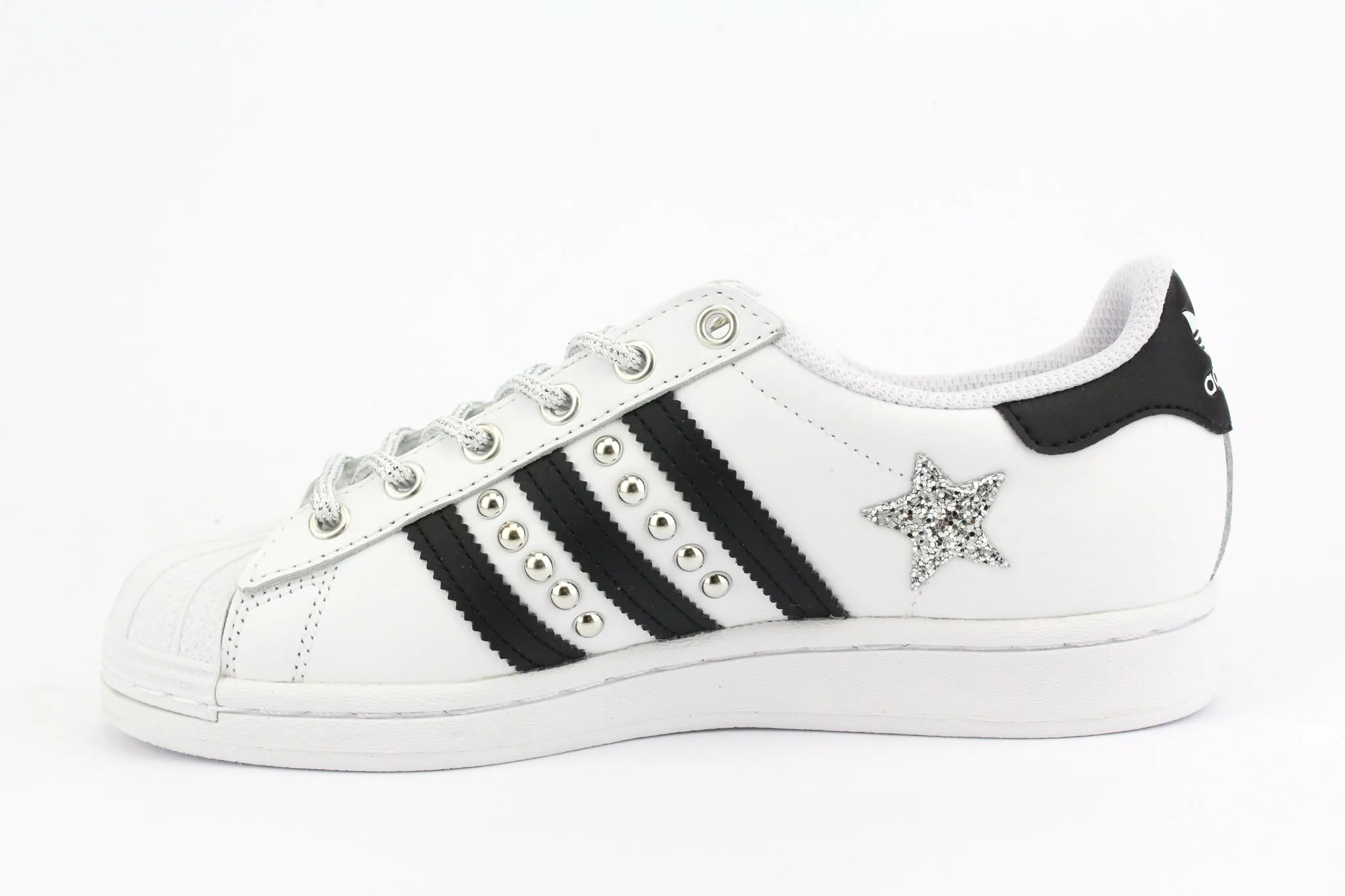 Balanced feel Adidas Superstar Borchie & Stelle Silver