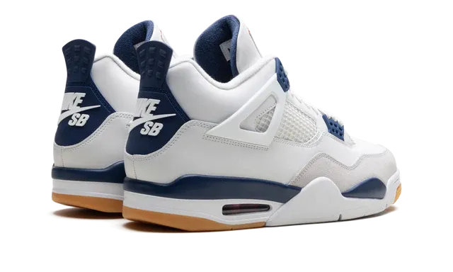 Washable Air Soft Jordan 4 Retro SB "Navy"
