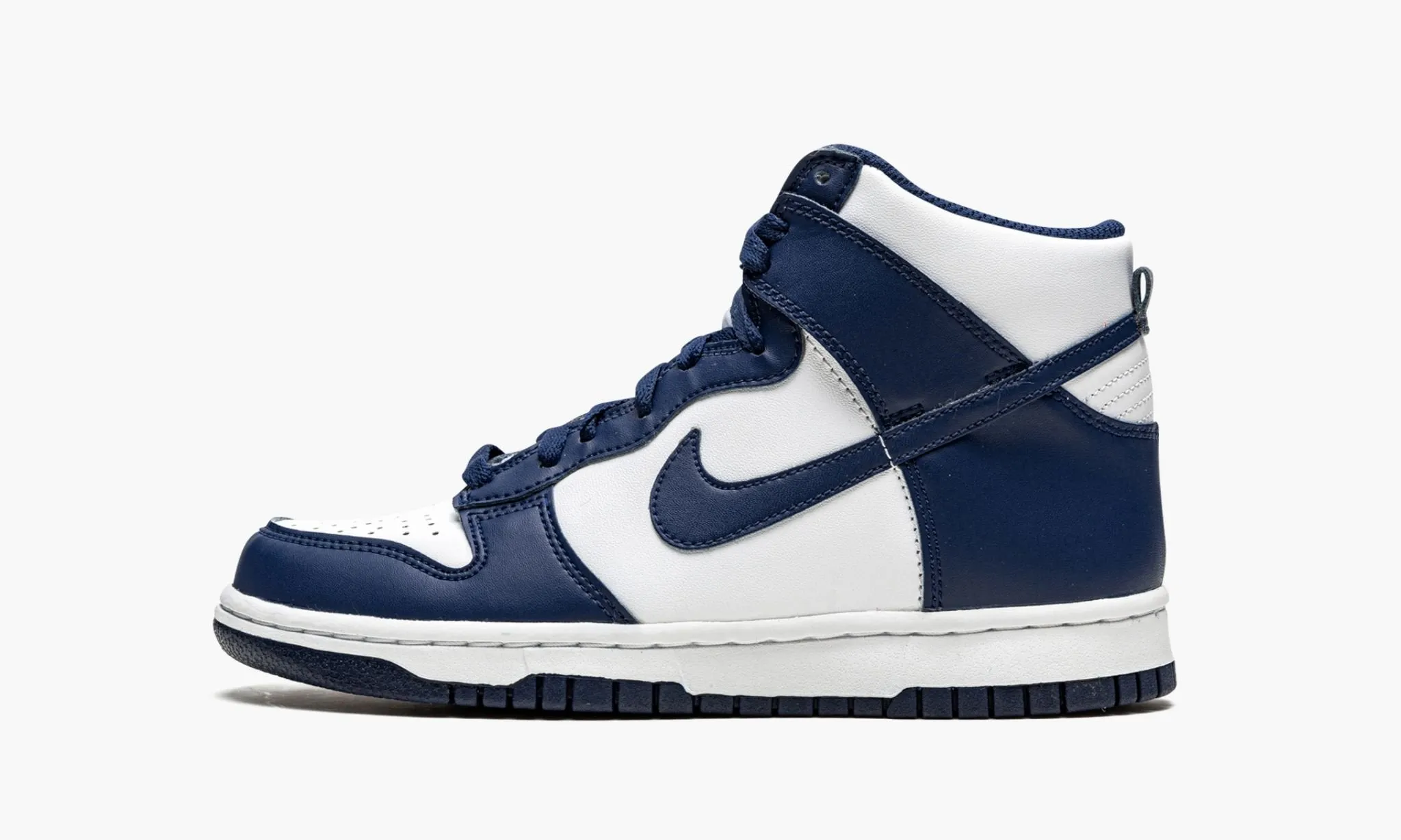 Nike Dunk High "Championship Navy" Grade School All Day Night Style