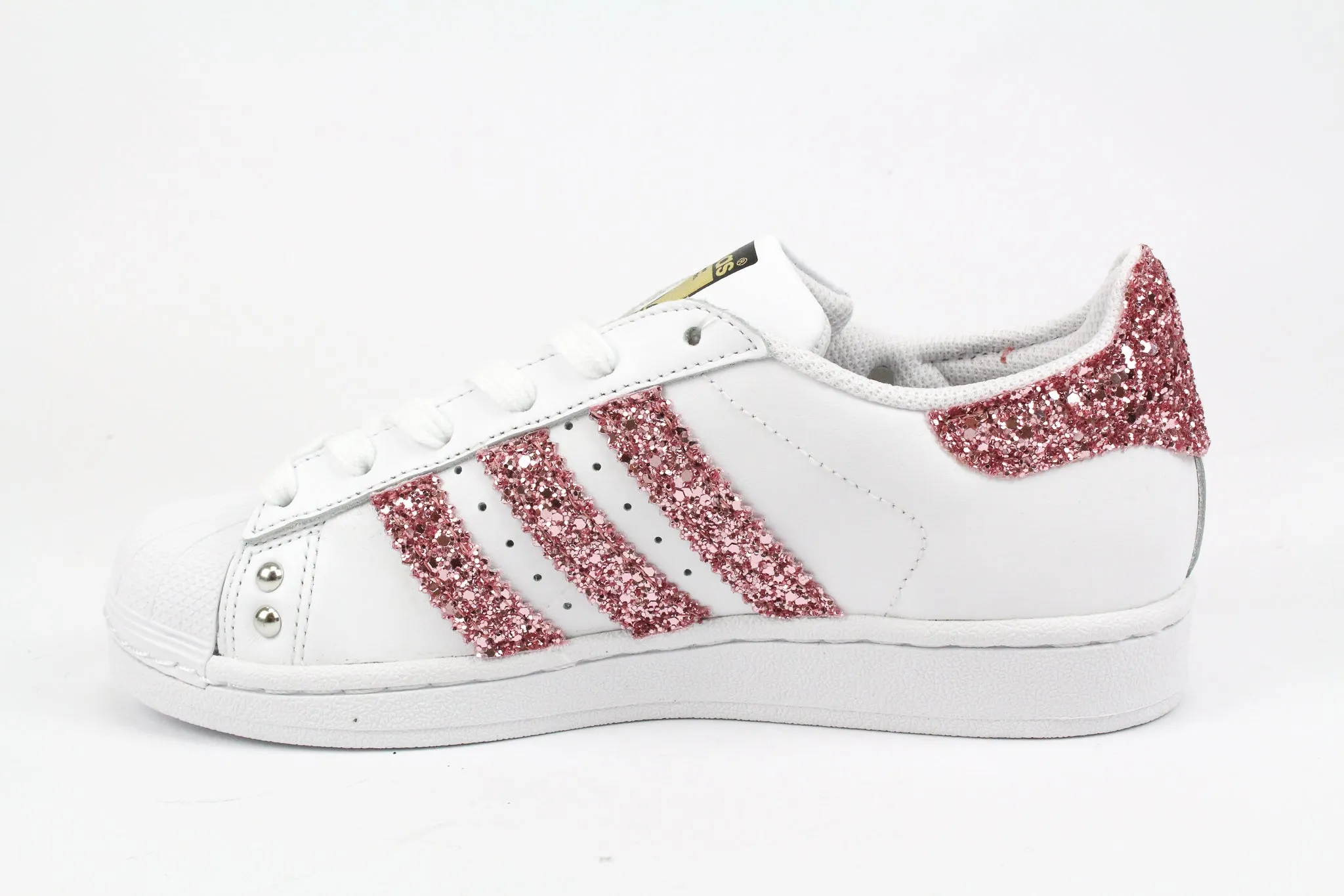 Footwear Flex Adidas Superstar Pink Glitter & Strass