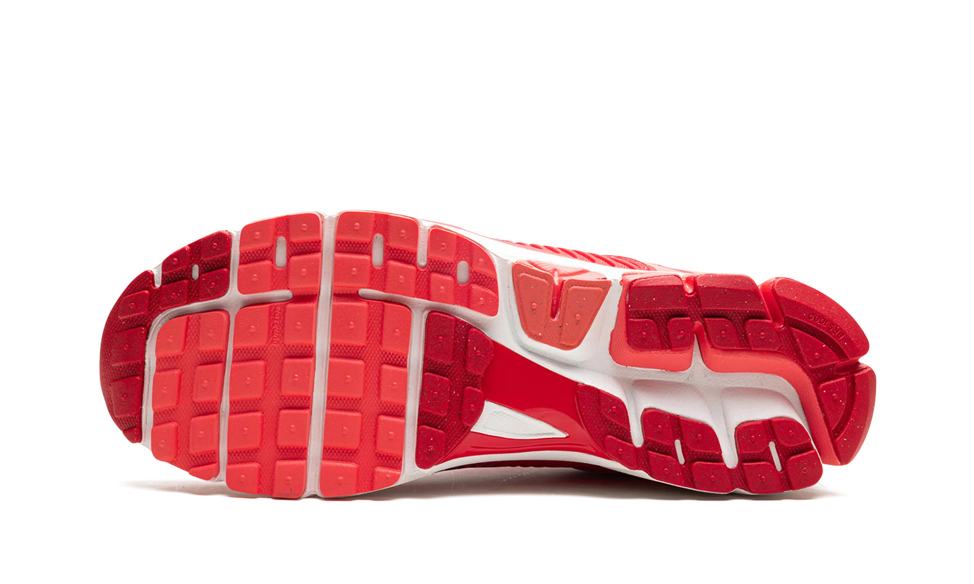 Zoom Vomero 5 PRM "University Red Metallic Silver" form - fitting running gear running in a nature reserve