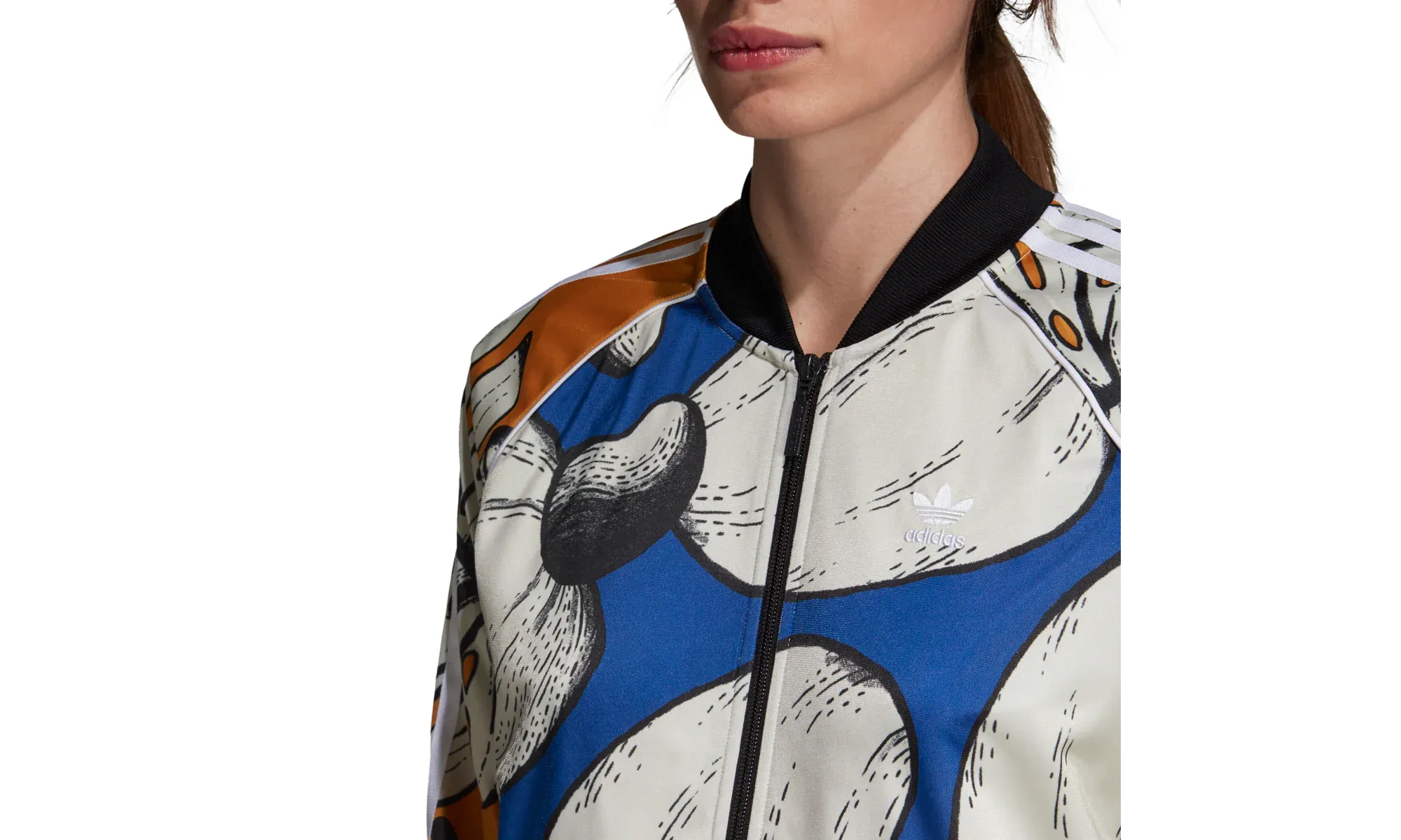 Indoor Friendly Superstar Track Top "Multicolor"