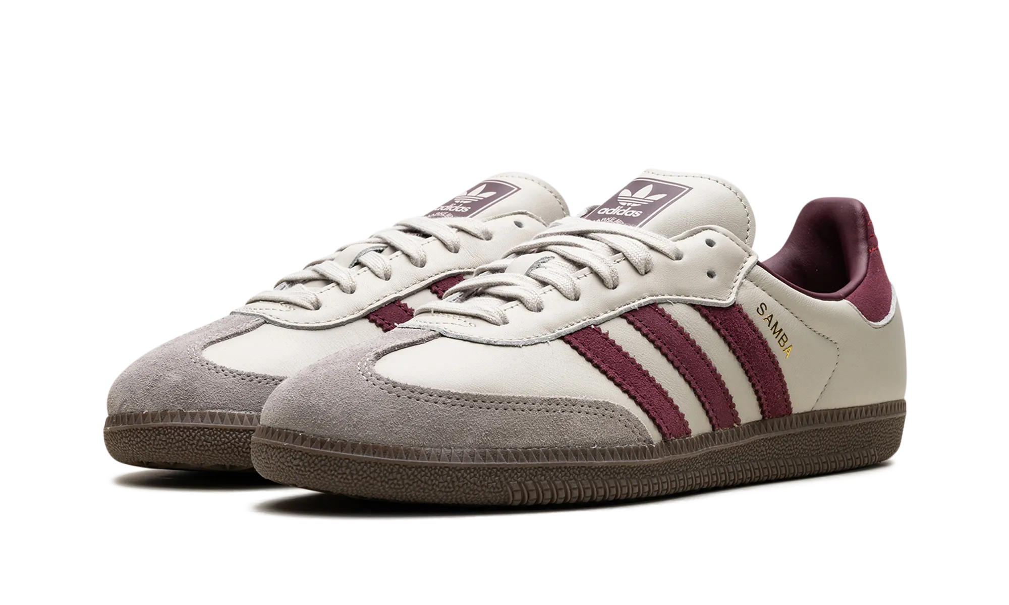 Chill Walk Samba OG "Putty Grey Maroon"