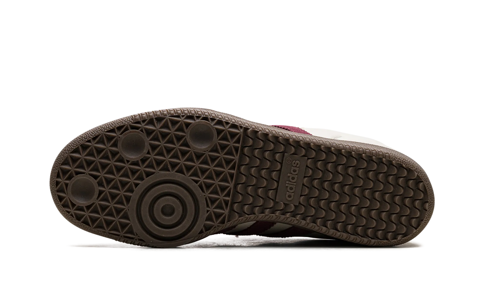 Samba OG "Putty Grey Maroon" Low Key Flexible Build