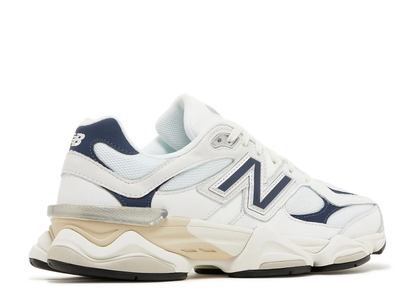 New Balance 9060 White Navy Lounge Style