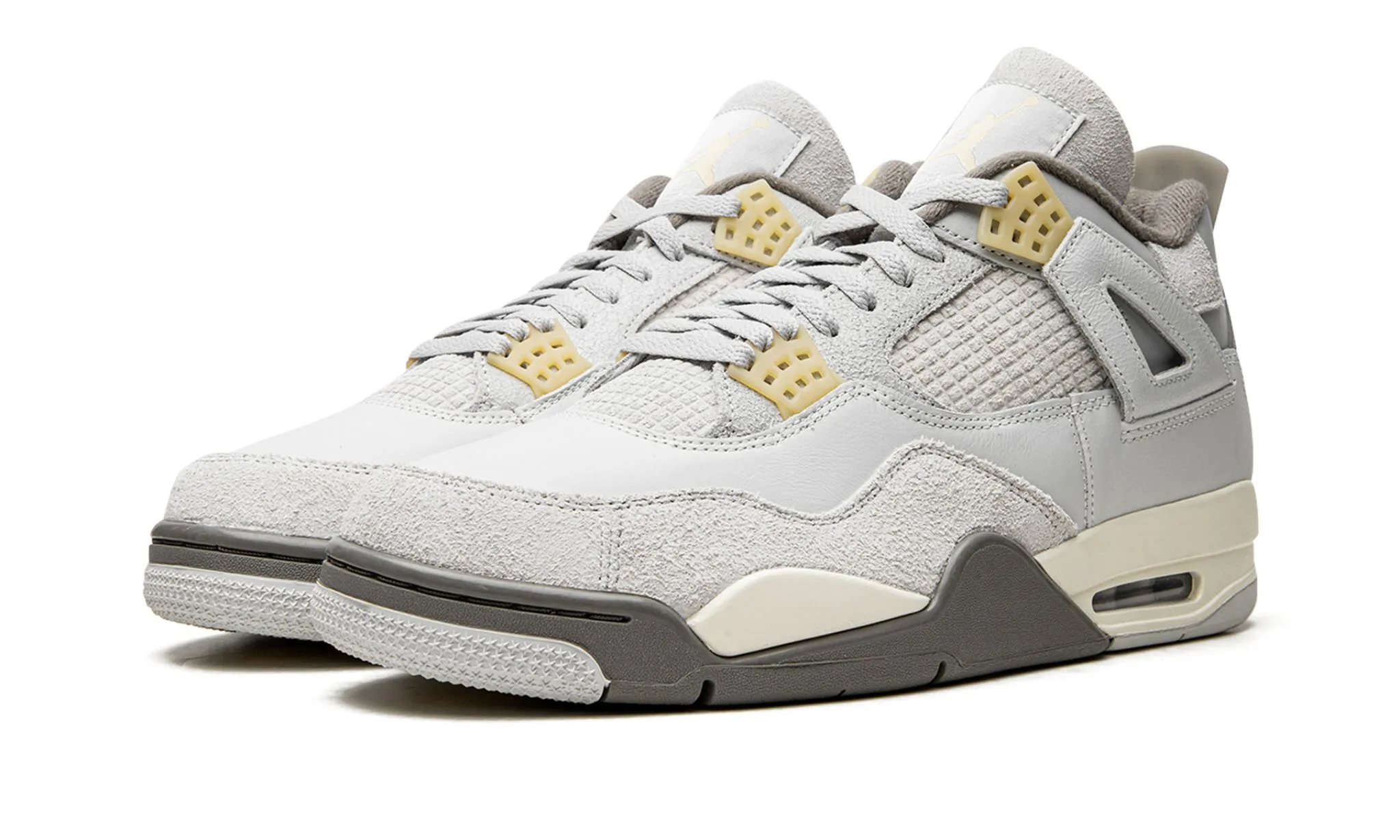 Jordan 4 Retro "Craft - Photon Dust" Grade School Anytime Fit