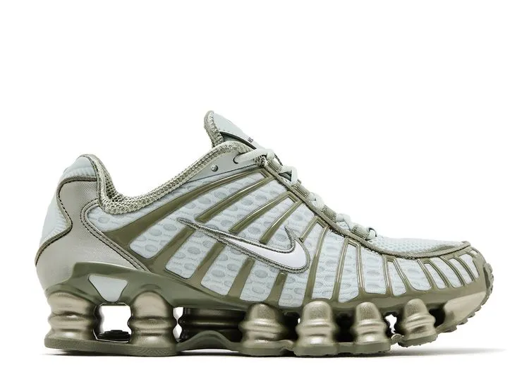 uphill running shoes Nike Shox TL Light Army