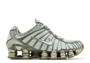 casual sports footwear zip - up shoes Nike Shox TL Light Army