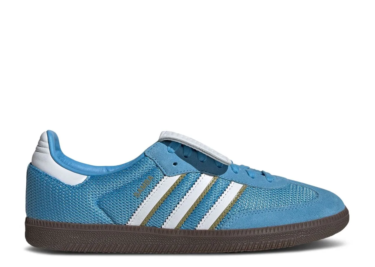 Adidas Samba LT Semi Blue Burst Snow Jog Stacked Heel