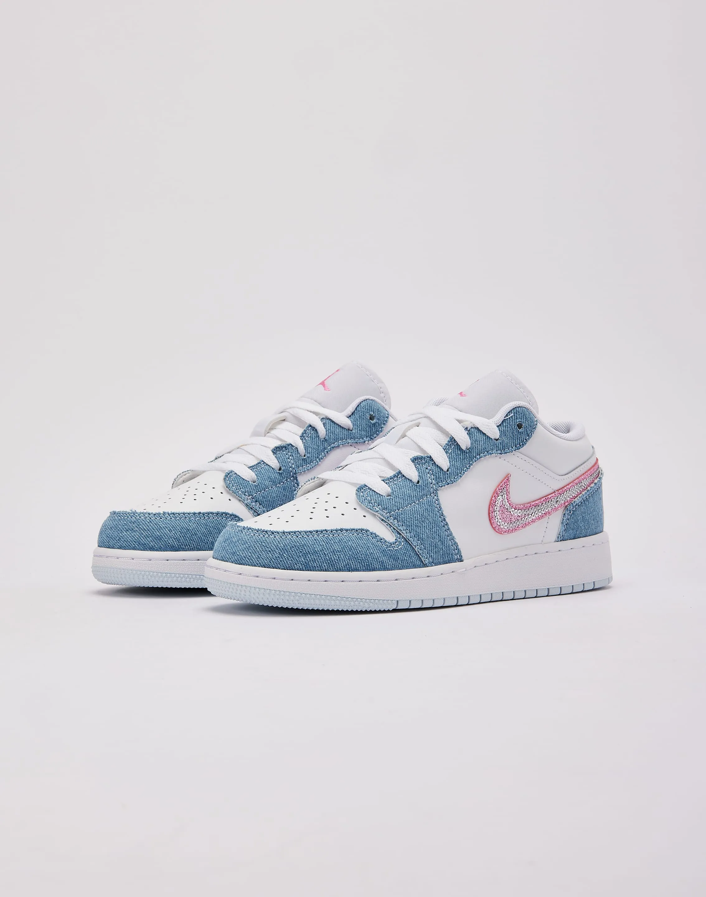 Light Core Jordan Air Jordan 1 Low SE Grade-School
