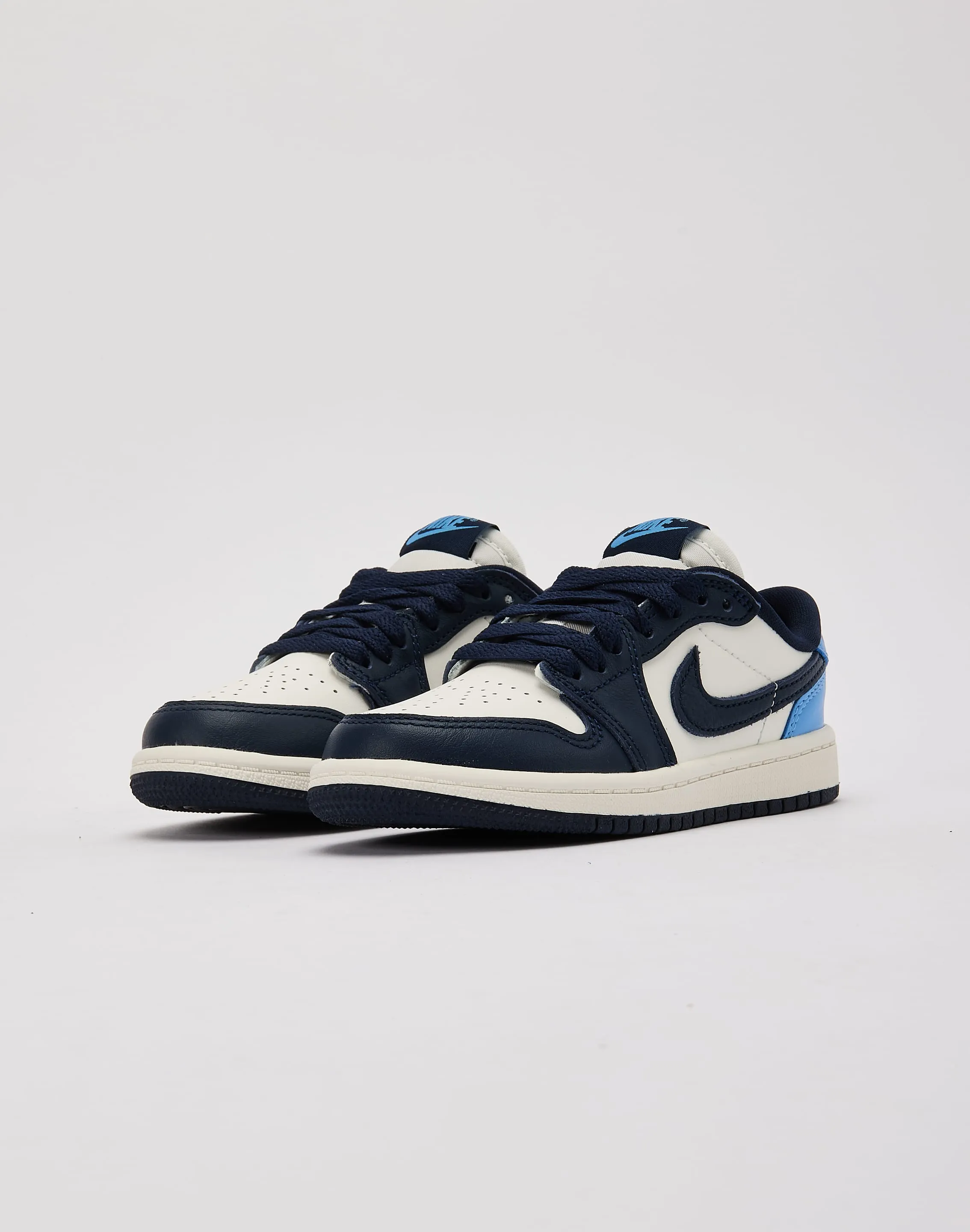 Stage Glow Flexible Jordan Air Jordan 1 Retro Low OG 'Obsidian' Pre-School
