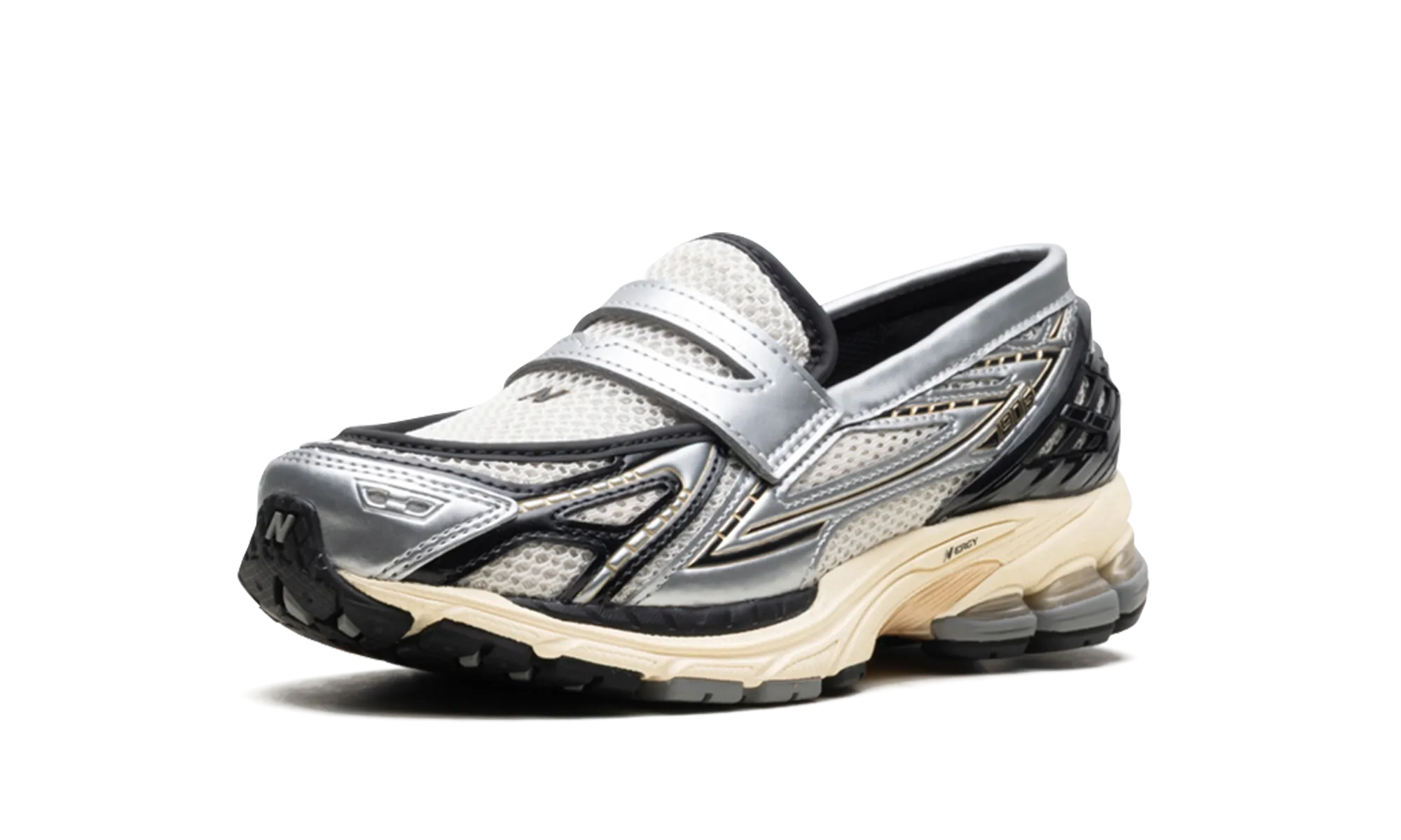 Slip Entry 1906L "Silver Metallic Cream"