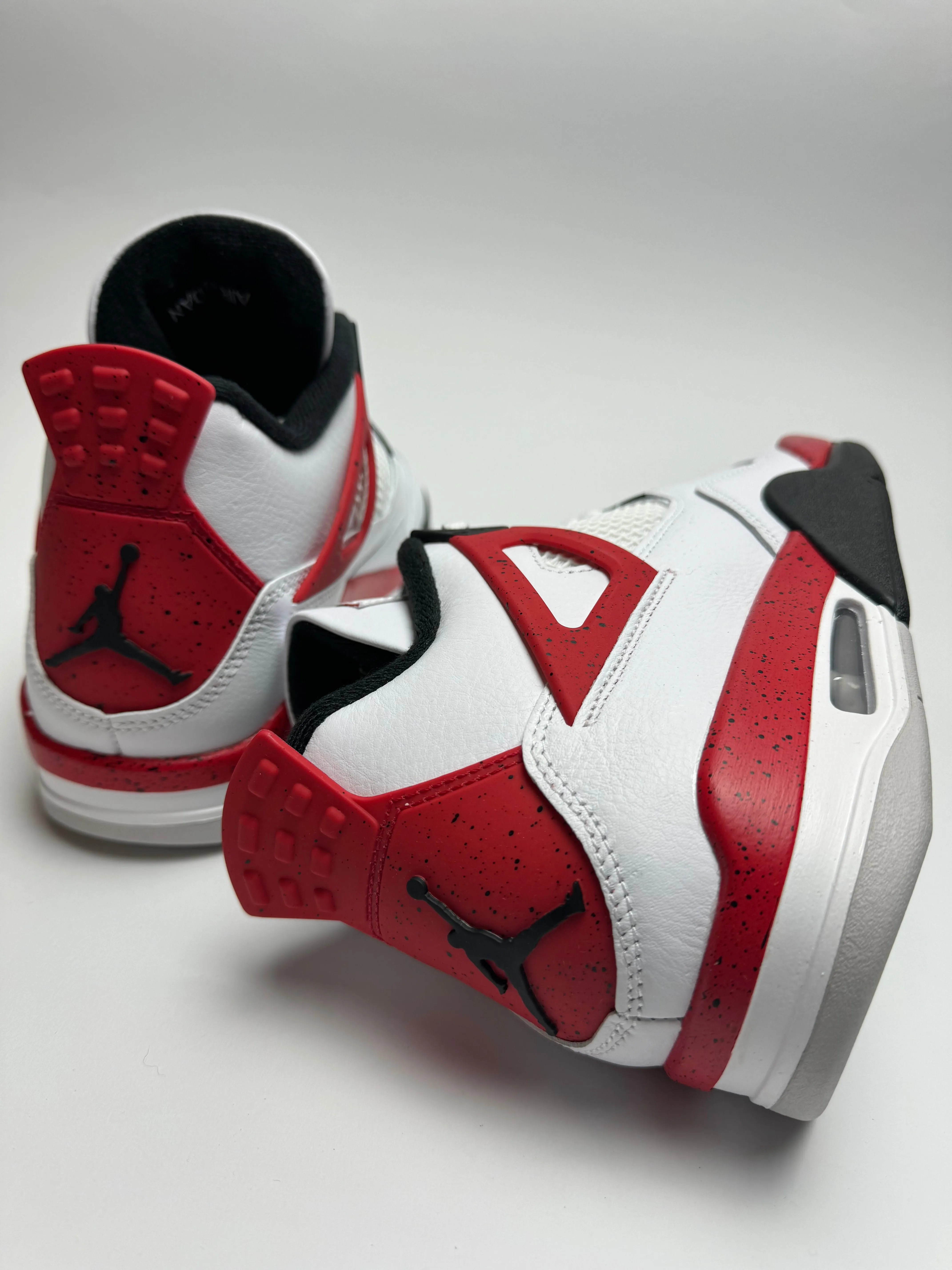 Air Jordan 4 "Red Cement" Clean Silhouette Spin Hike