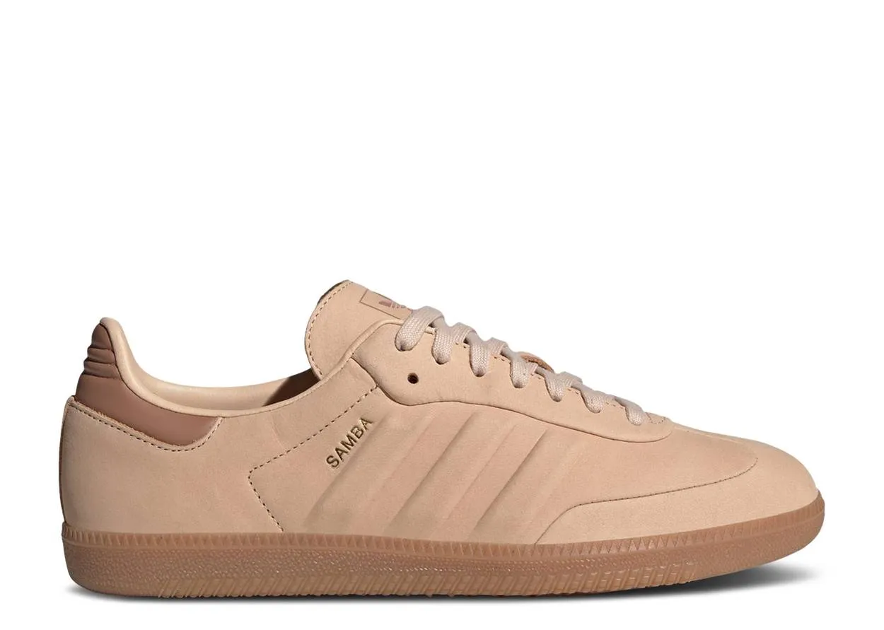 Adidas Samba OG Halo Blush Gum Light frame