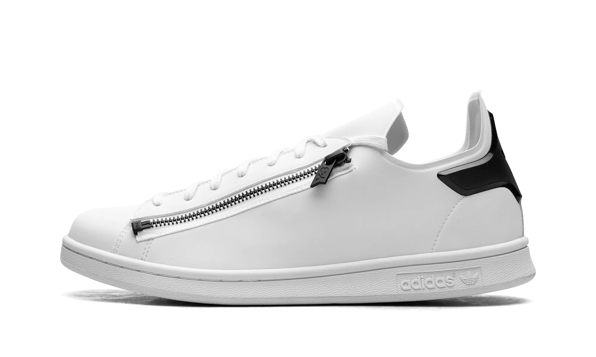 Sand Step No Pressure Fit Y-3 Stan Smith Zip "White Black"