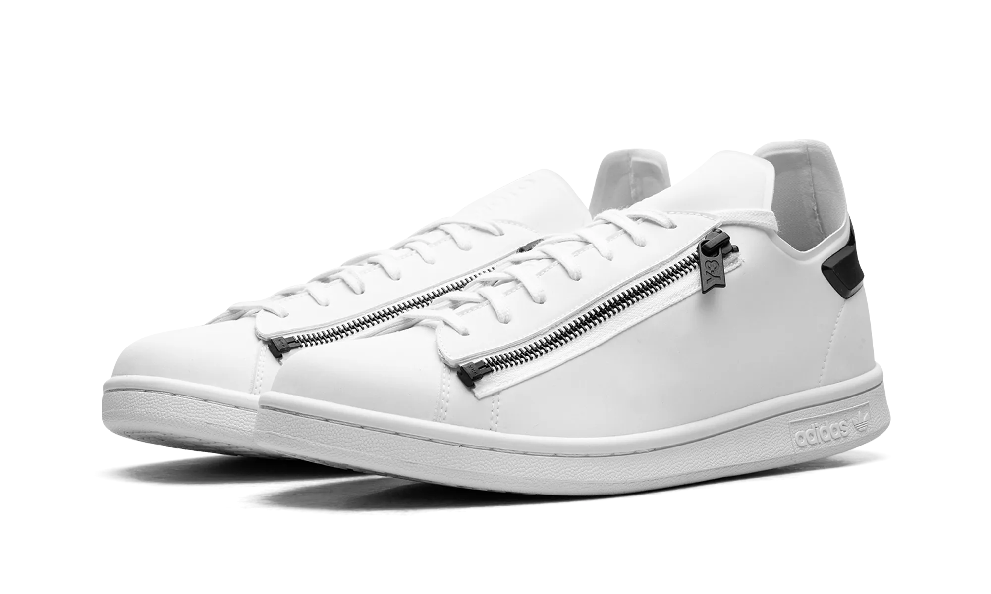Soft Movement Y-3 Stan Smith Zip "White Black"
