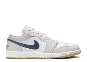 Urban Goer Breath Zone Air Jordan 1 Low Midnight Navy Neutral Grey