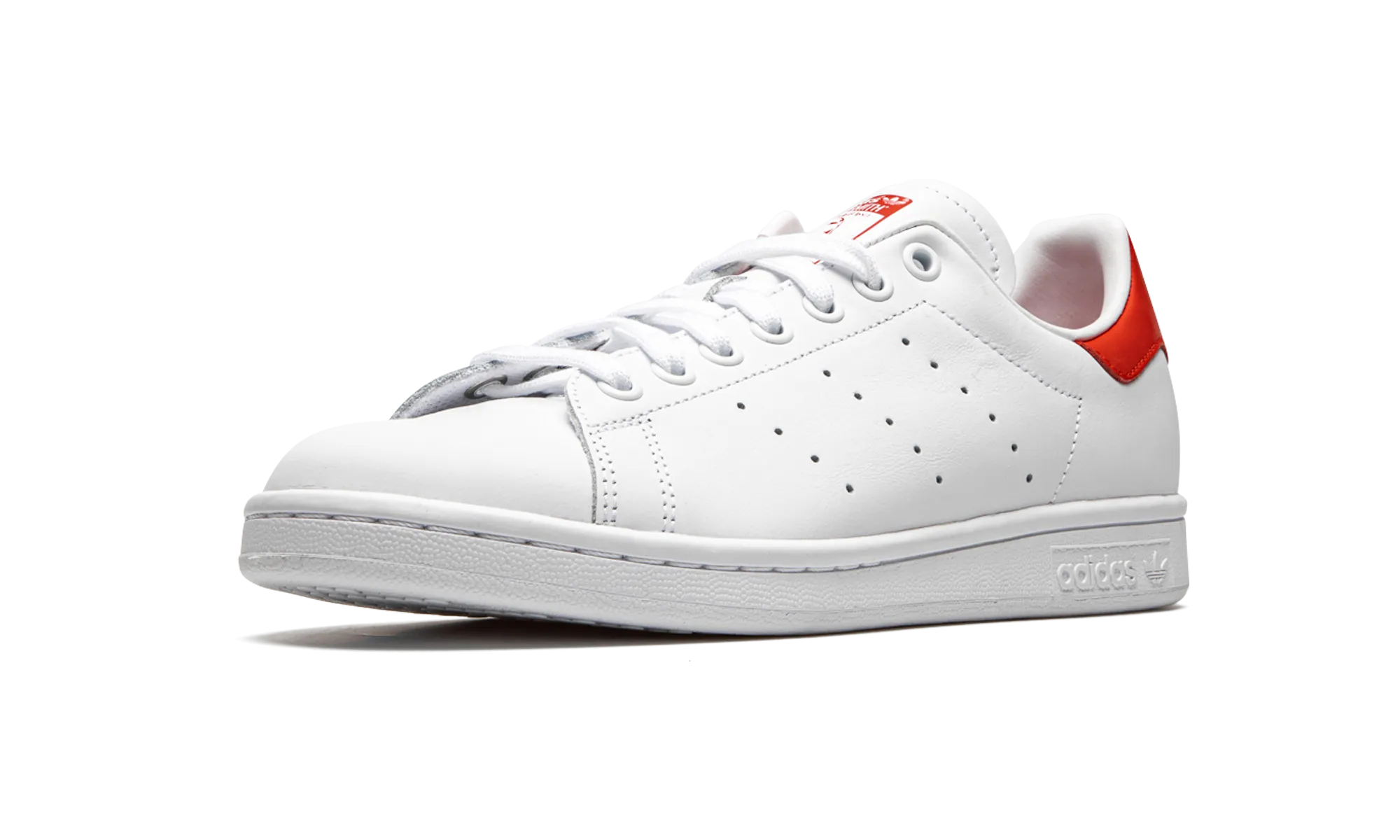 Calm Jog Wedge Heel Stan Smith "White / Lush Red"