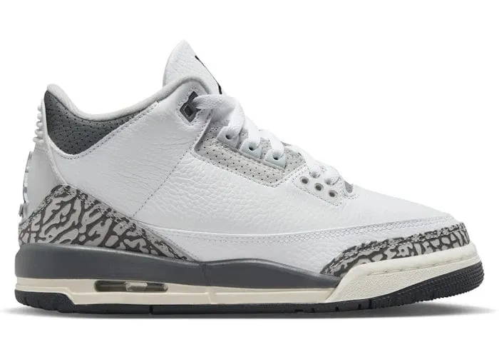 Jordan 3 Retro Hide N' Sneak (GS) Block Walk Grip Power