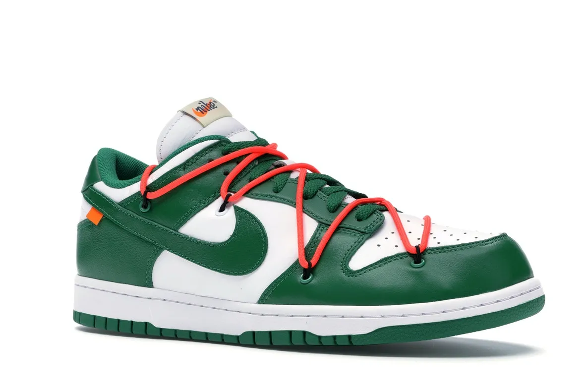 Travel Essential Drive Ease Nike Dunk Low Off-White Pine Green