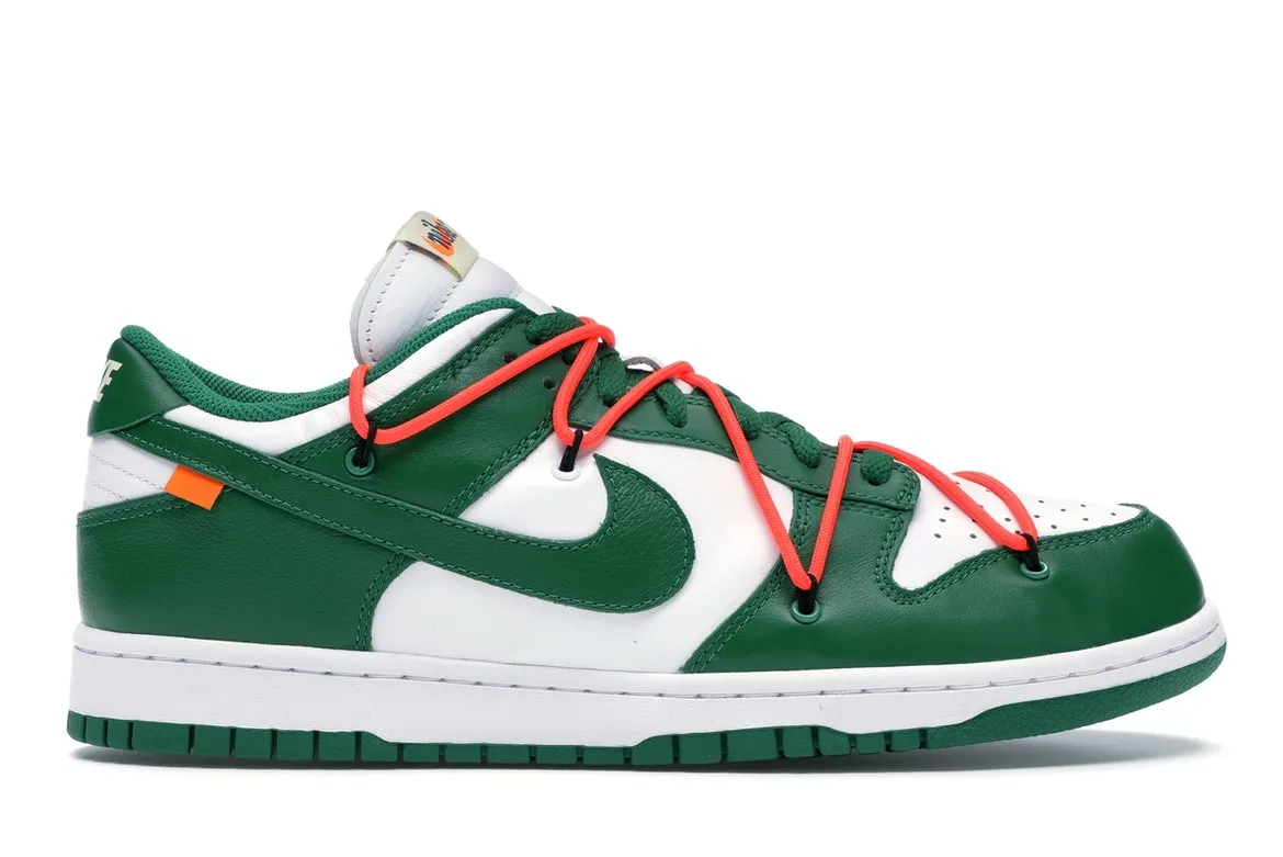 Nike Dunk Low Off-White Pine Green Drive Ready