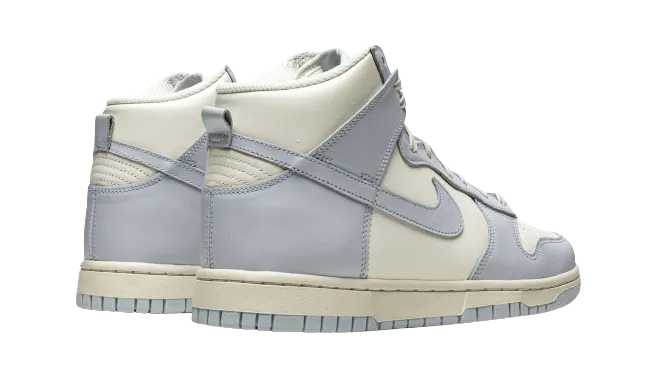hook and loop closure Nike Dunk High ??Football Grey?? Women's