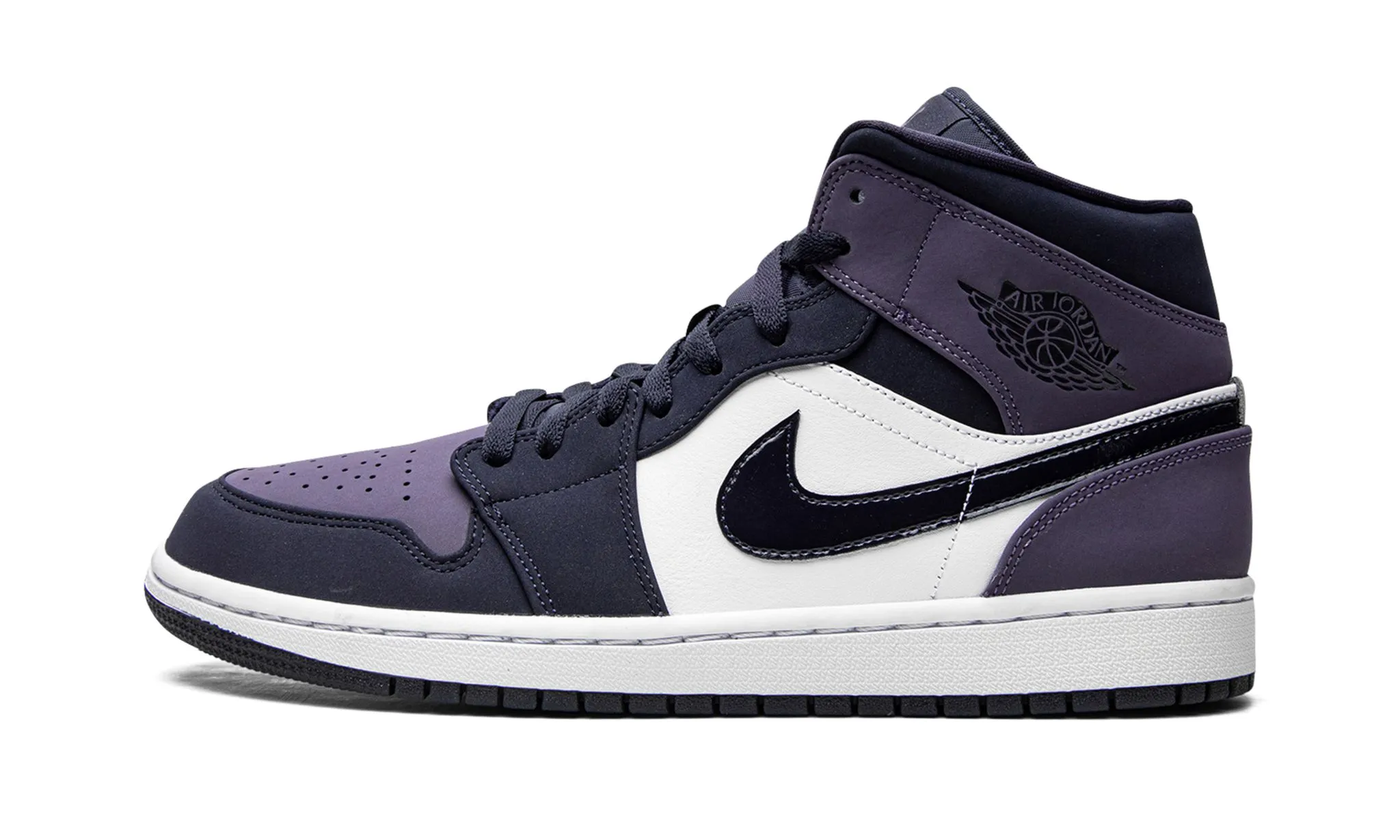 Mobile Steps Comfortable Air Jordan 1 Mid Sanded Purple
