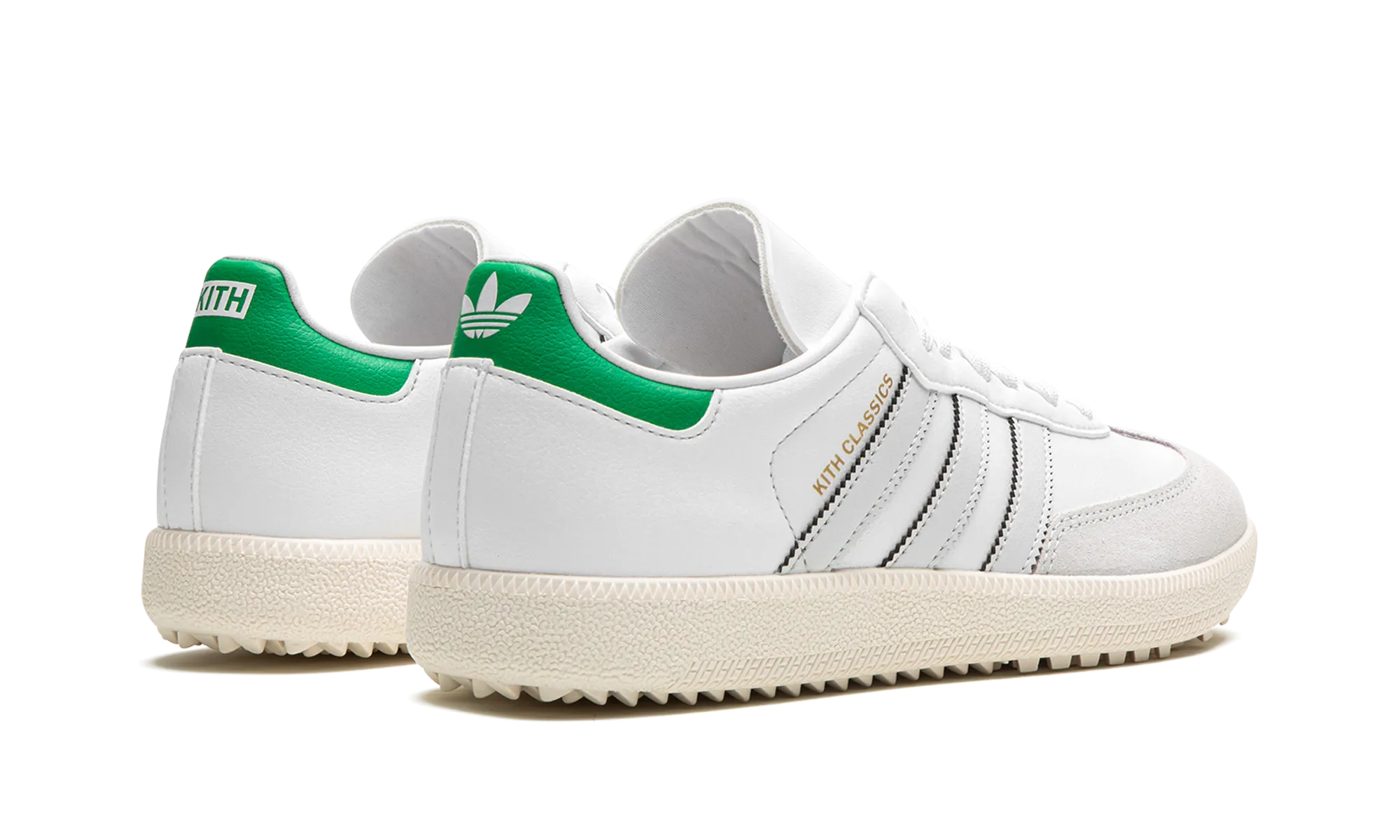 Samba Golf "Kith - White / Green" Stylish Form