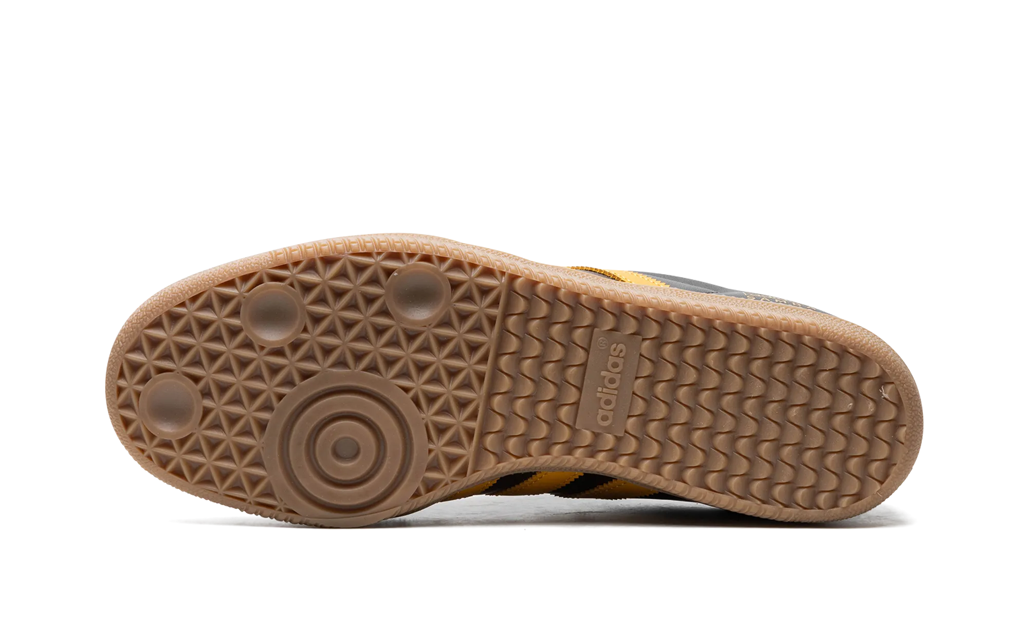 Low Top Gentle Feel Samba OG "Dark Brown Preloved Yellow"