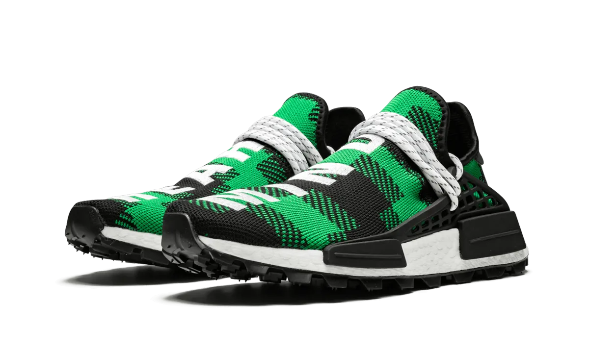 NMD Humanrace "Pharrell Williams X Billionaire Boys Club - Plaid Pack Green" Cliff Jog Chic Form