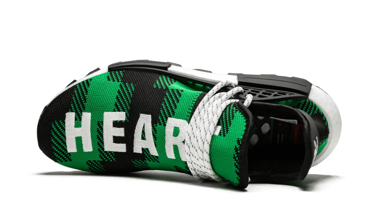 NMD Humanrace "Pharrell Williams X Billionaire Boys Club - Plaid Pack Green" Farm Jog Neutral Vibe