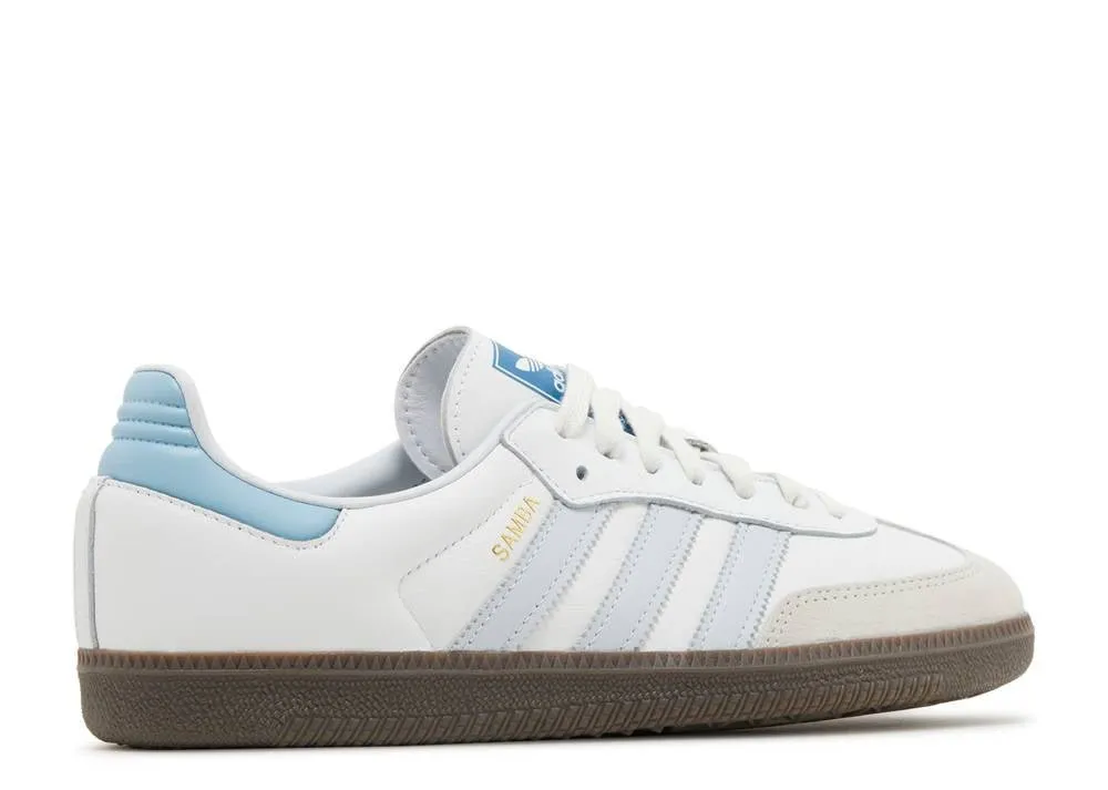 Adidas Samba OG White Halo Blue Dodge Step Easy Run