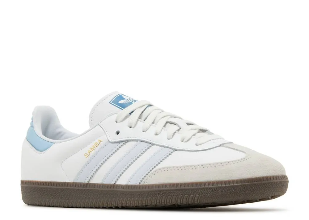 Shady Hike Adidas Samba OG White Halo Blue