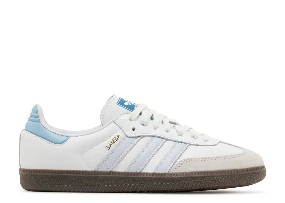 Bright Hike Adidas Samba OG White Halo Blue