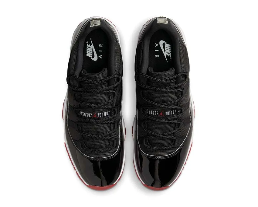 Air Jordan 11 Retro Low "Bred" Versatile Comfort Shoes padded insole