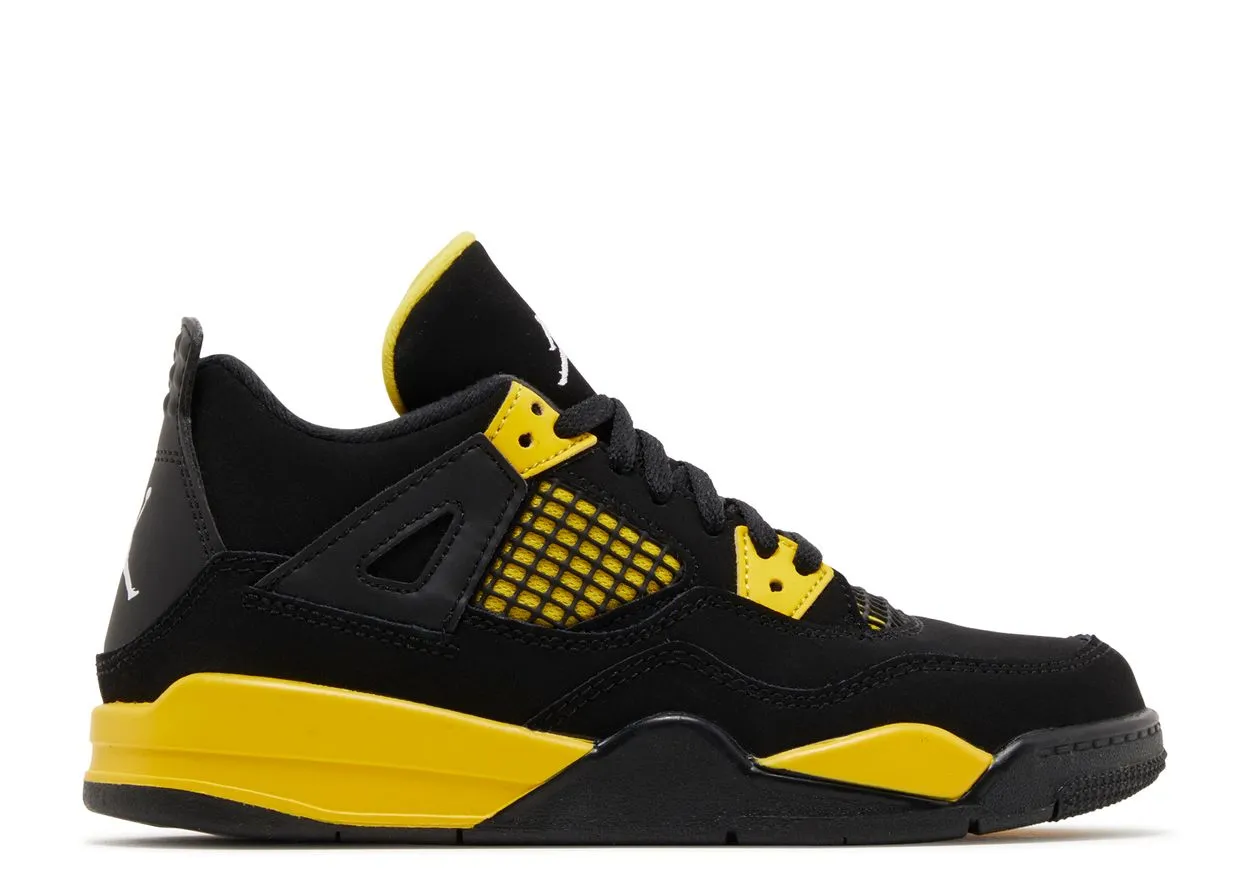 Air Jordan 4 Retro Thunder (PS) Every Journey Fit Everyday