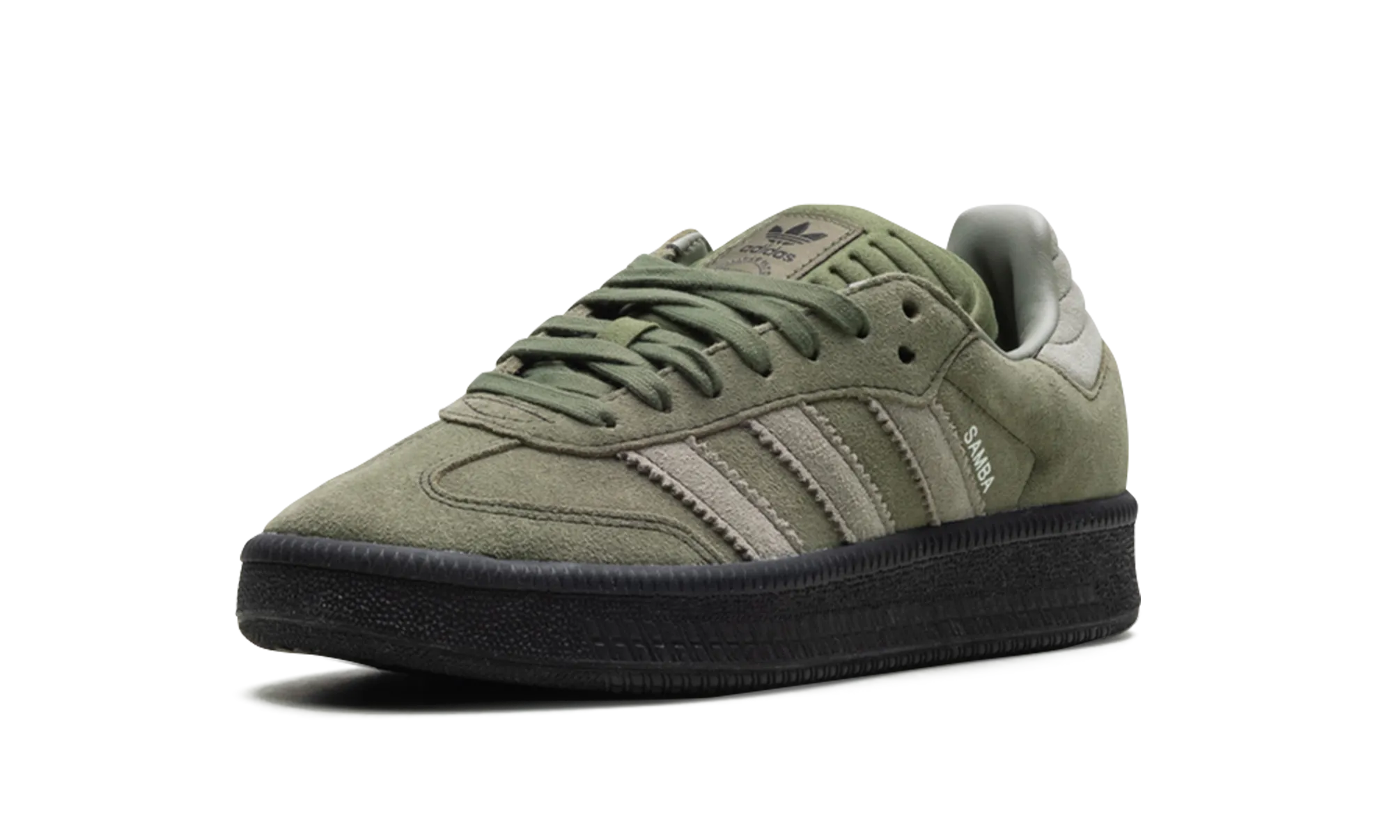 Mules style Samba XLG "Olive Strata"