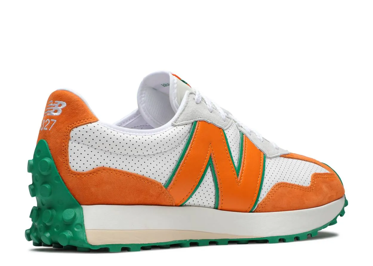 Home Wear High Top Design New Balance 327 Casablanca Orange
